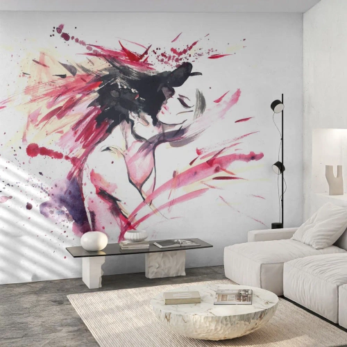 Fototapeta Premium Sand - Milostné naplnenie - Abstrakcia, Žena a muž, Láska - 500x350 cm