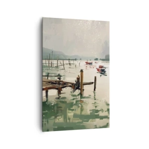 Obraz na plátne - Zaliate roztaveným mesiacom - 80x120 cm