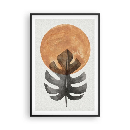 Plagát v čiernom ráme - Vždy slnko - 61x91 cm