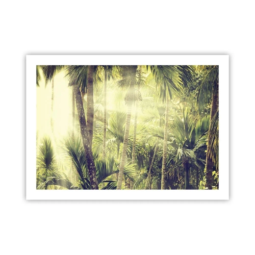 Plagát - V zelenej žiare - 70x50 cm