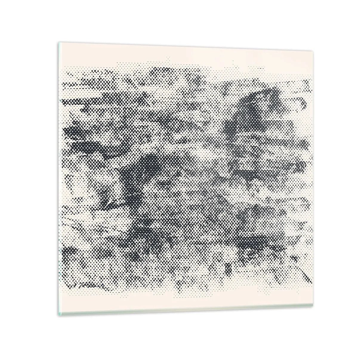 Obraz na skle - Hmlistá kompozícia - 70x70 cm