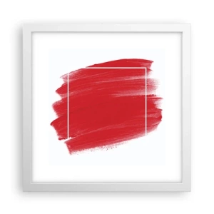 Plagát v bielom ráme - Mimo rám - 30x30 cm