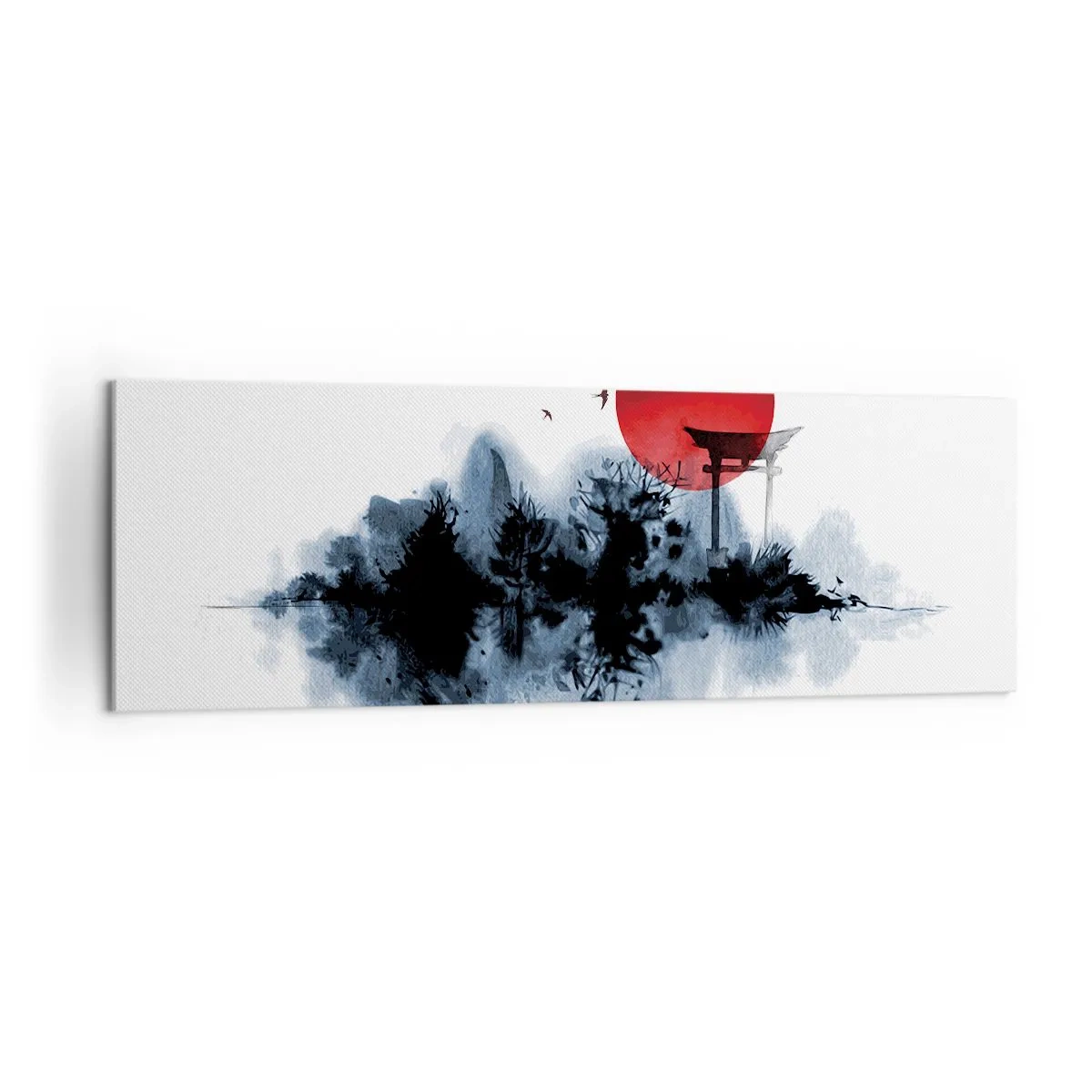 Obraz na plátne - Japonský pohľad - 160x50 cm