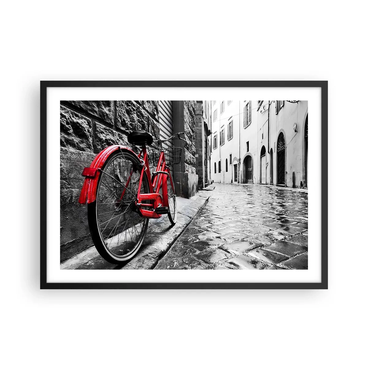 Plagát v čiernom ráme - Skutočná krása nestarne - 70x50 cm