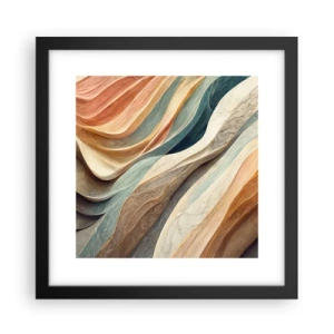 Plagát v čiernom ráme - Okamih pred zmenou - 30x30 cm