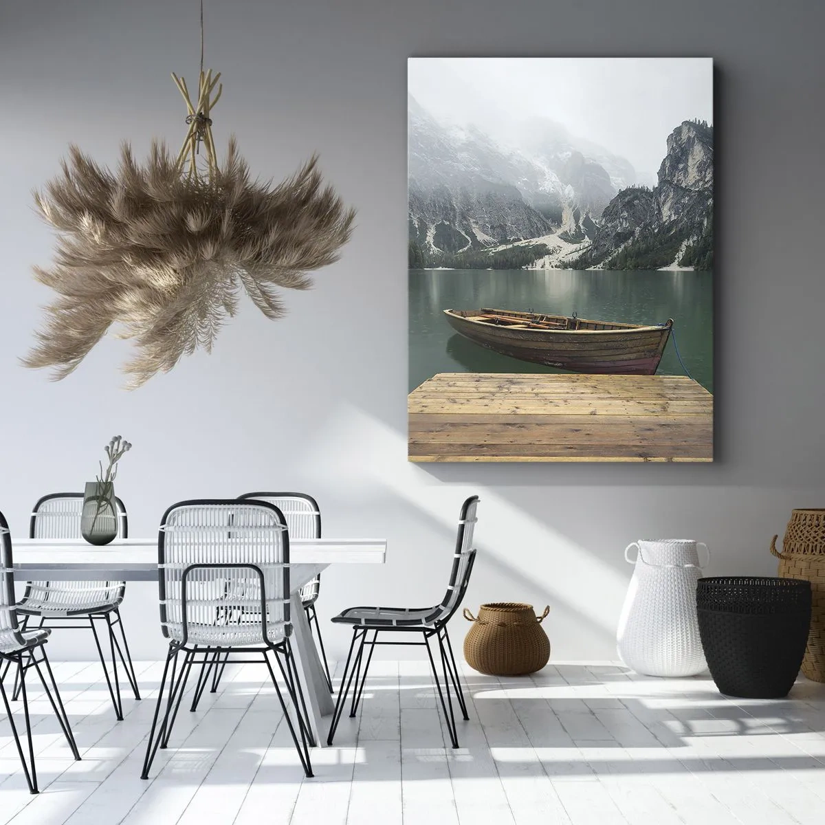 Obraz na plátne - „Hrdé skaly vpredu“ - 50x70 cm