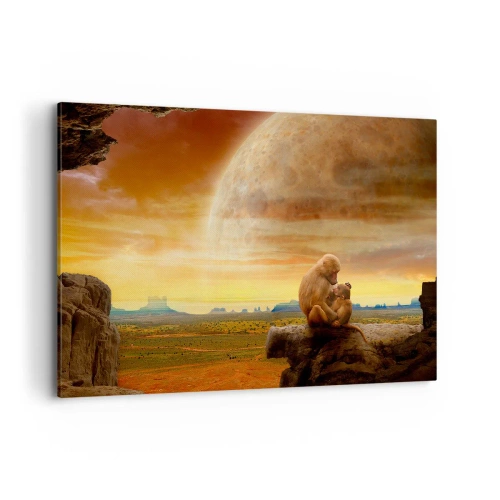 Obraz na plátne - Láska je všade rovnaká - 120x80 cm