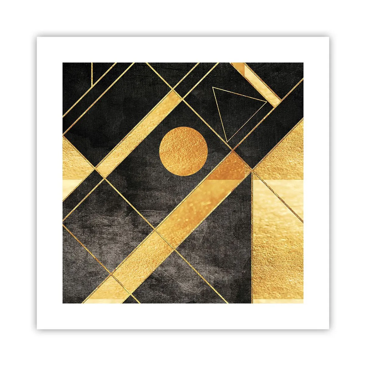 Plagát - Slnko púšte - 40x40 cm