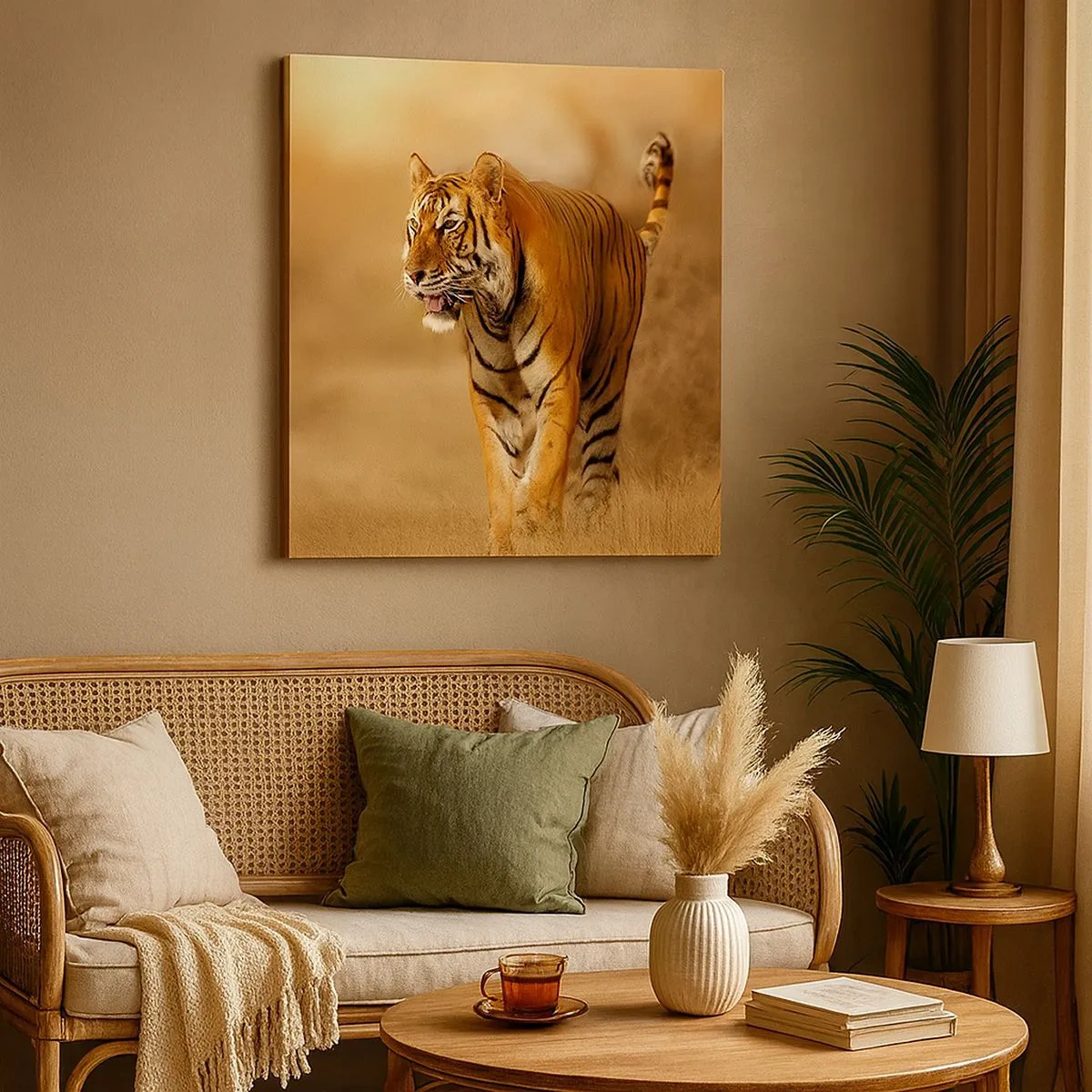 Obraz na plátne - Pred útokom - 30x30 cm