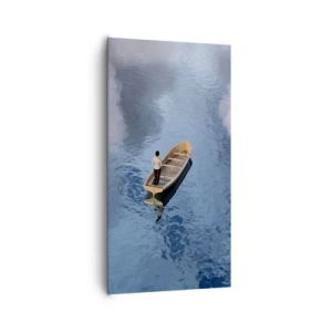 Obraz na plátne - Život – cesta – neistota - 65x120 cm