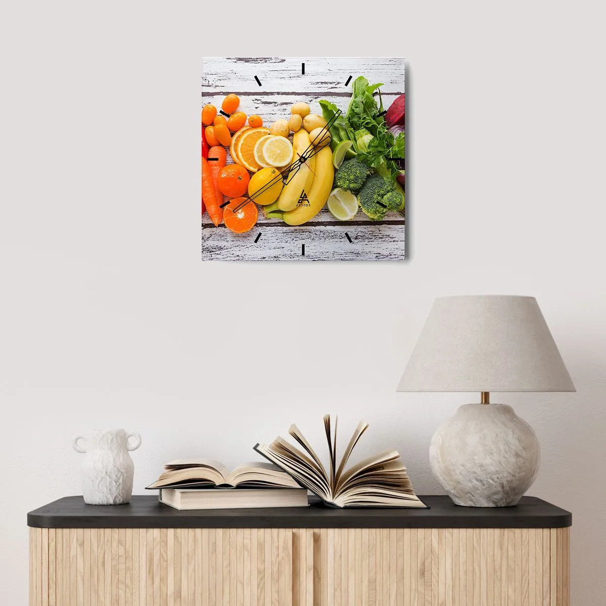 Nástenné hodiny - To nestačí? - 40x40 cm