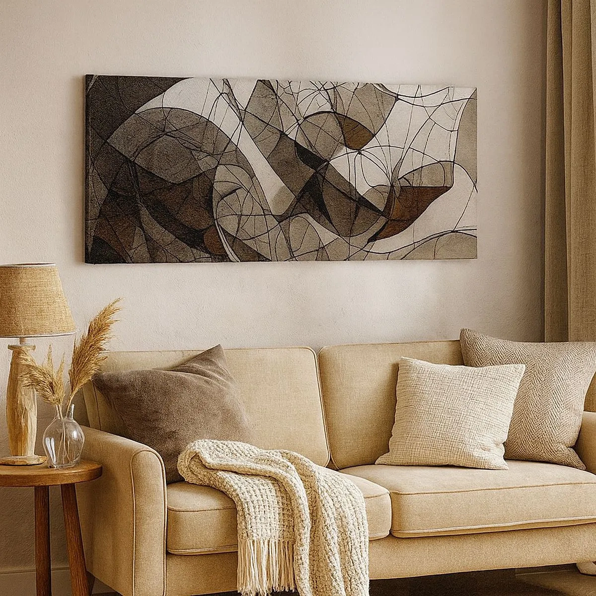 Obraz na plátne - Obeh farieb Zeme - 100x40 cm