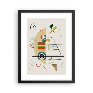 Plagát v čiernom ráme - A svet sa smeje - 30x40 cm