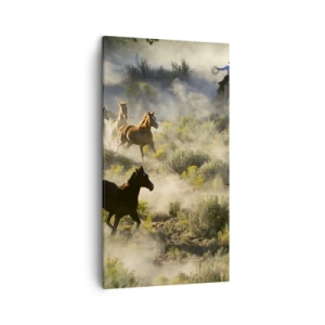 Obraz na plátne - Rivalita - sloboda alebo mužská sila? - 45x80 cm