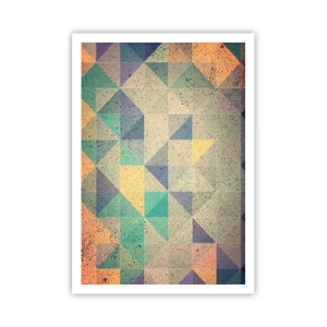 Plagát - Republika trojuholníkov - 70x100 cm