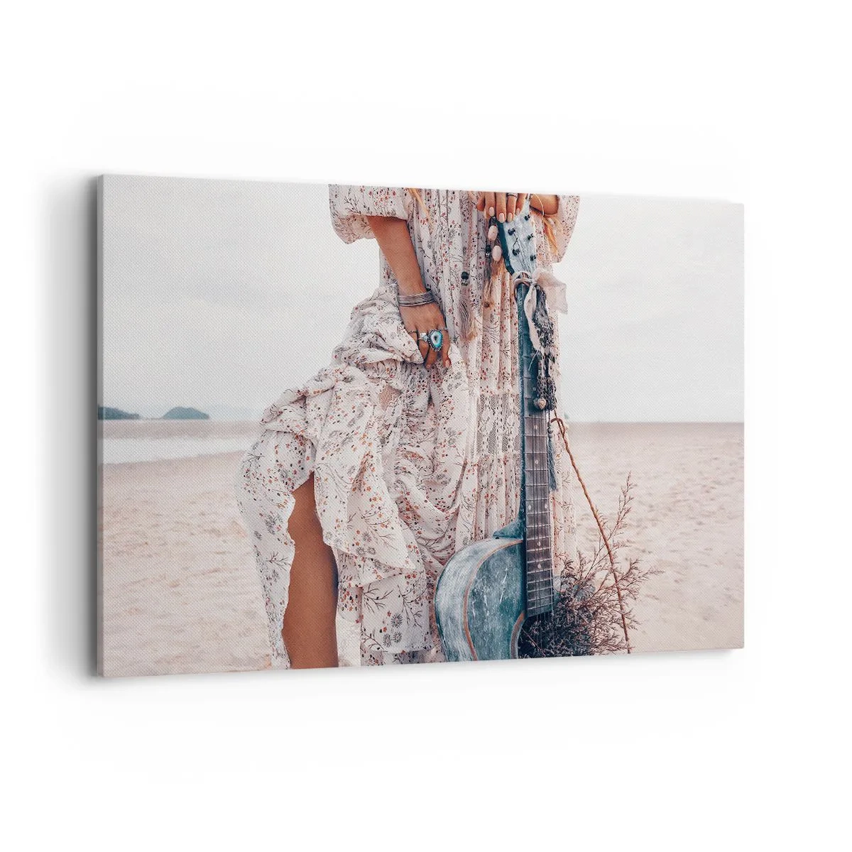 Obraz na plátne - Kvetinové deti na ceste - 120x80 cm