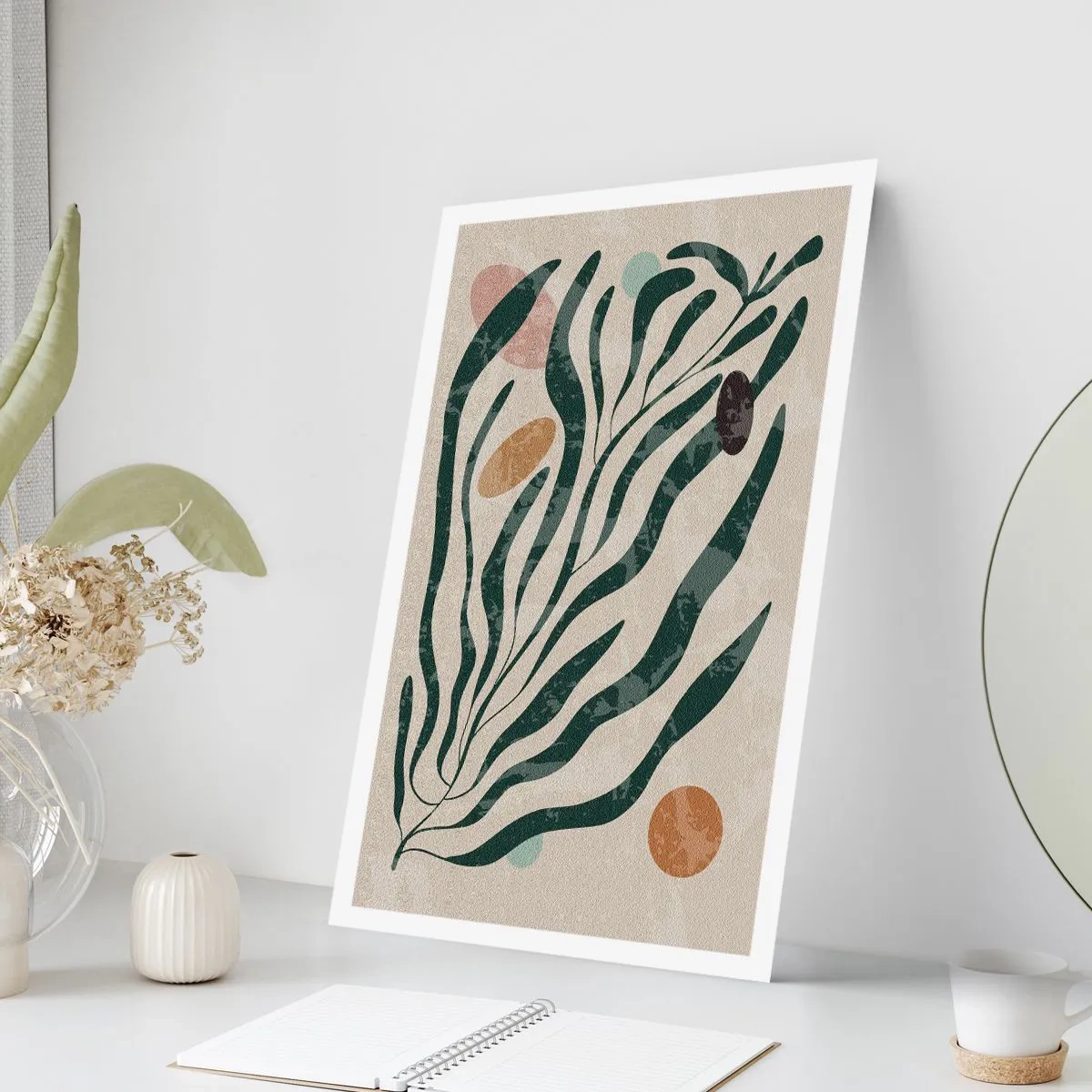 Plagát - Uprostred zelene - 50x70 cm