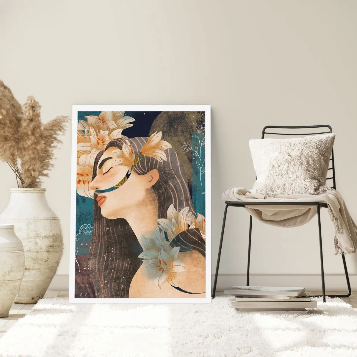 Plagát - Rozprávka o princeznej s ľaliami - 50x70 cm