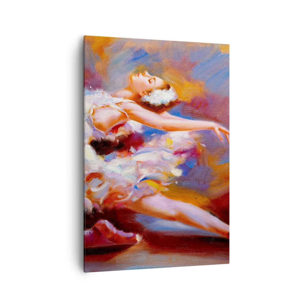 Obraz na plátne - Labutia elegancia - 70x100 cm