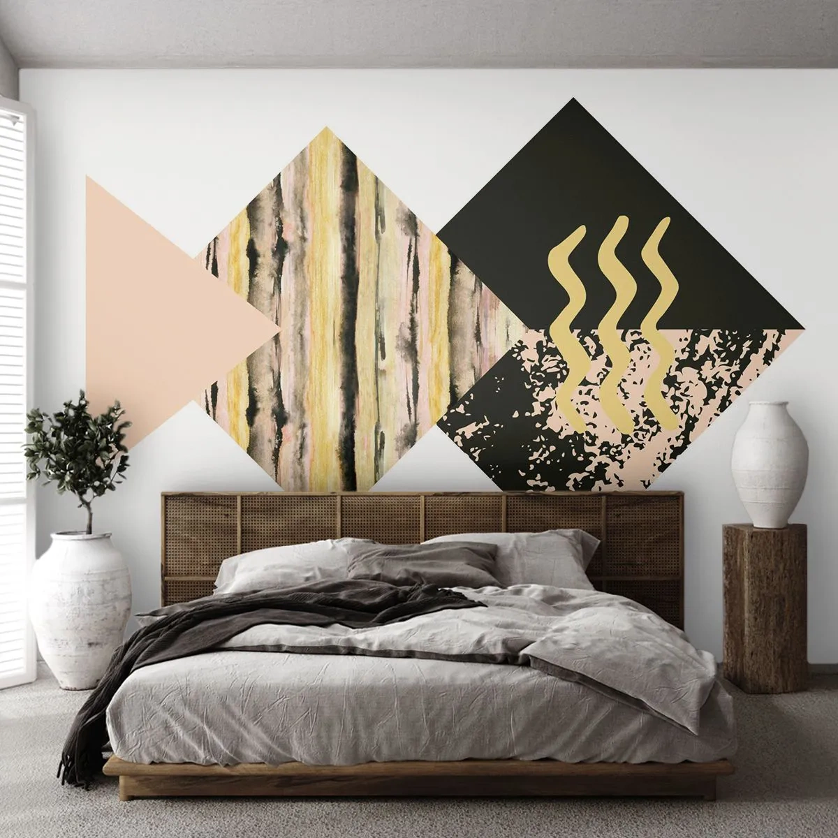 Samolepiaca Fototapeta Deluxe Sticker - Nie je to tak jednoduché - Abstrakcia, Kus, Moderné umenie - 250x175 cm