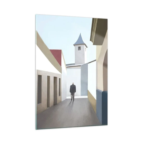 Obraz na skle - Slnečná prechádzka - 50x70 cm