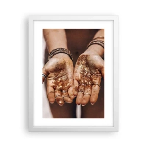 Plagát v bielom ráme - Darček pre teba - 30x40 cm