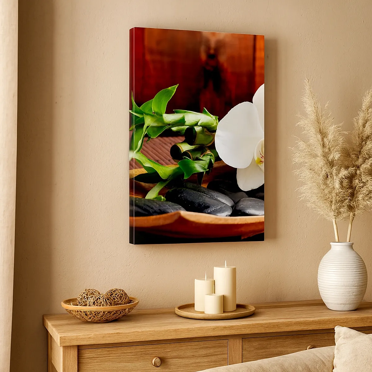 Obraz na plátne - Oddajte sa dotyku prírody - 50x70 cm