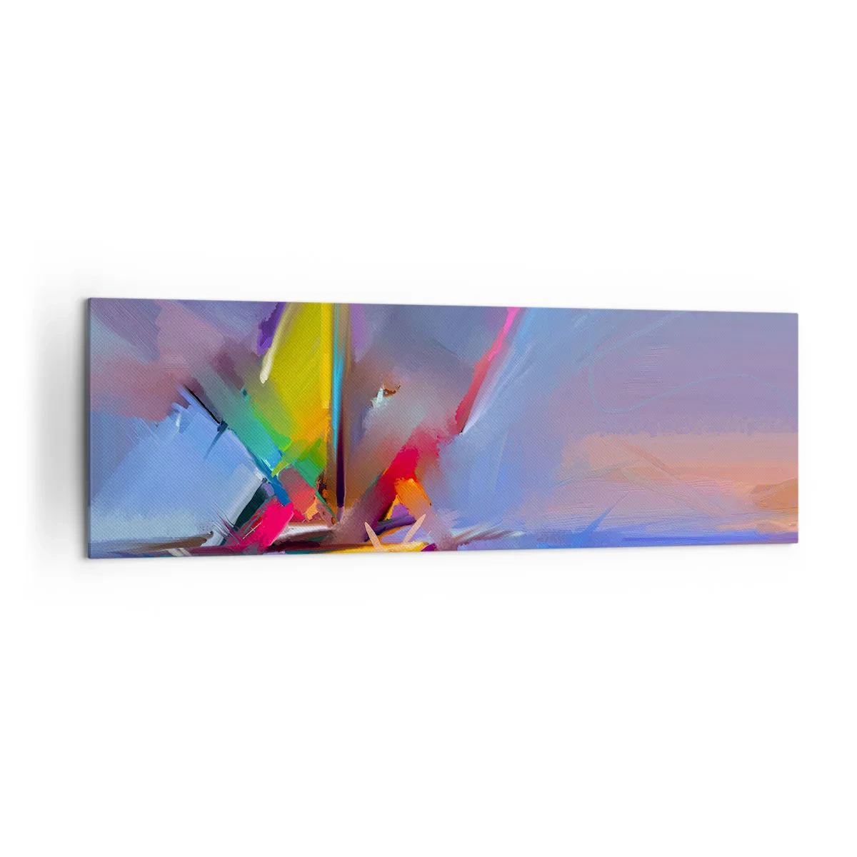 Obraz na plátne - Preletela ako vták - 160x50 cm