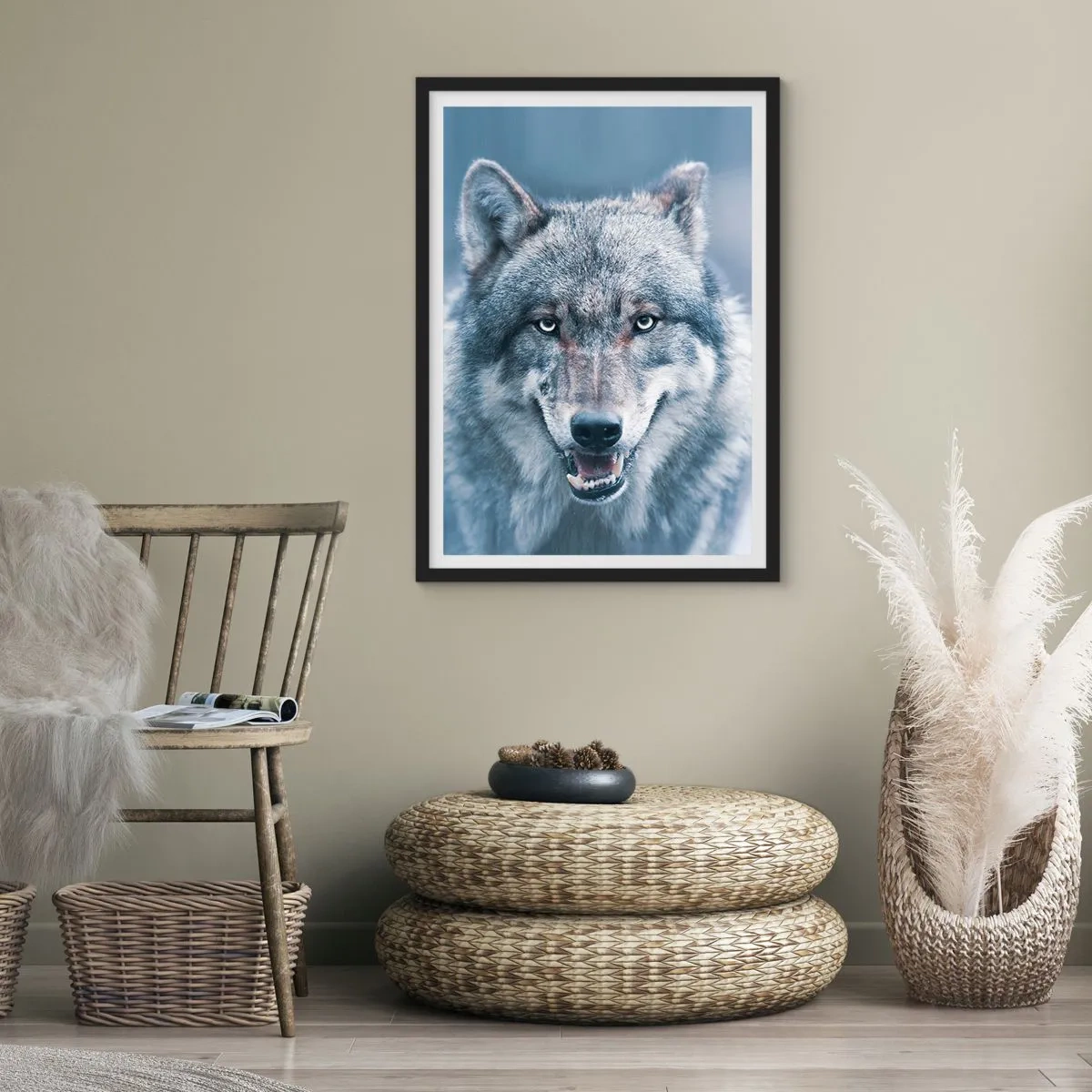 Plagát v čiernom ráme - Prijmete túto výzvu? - 30x40 cm