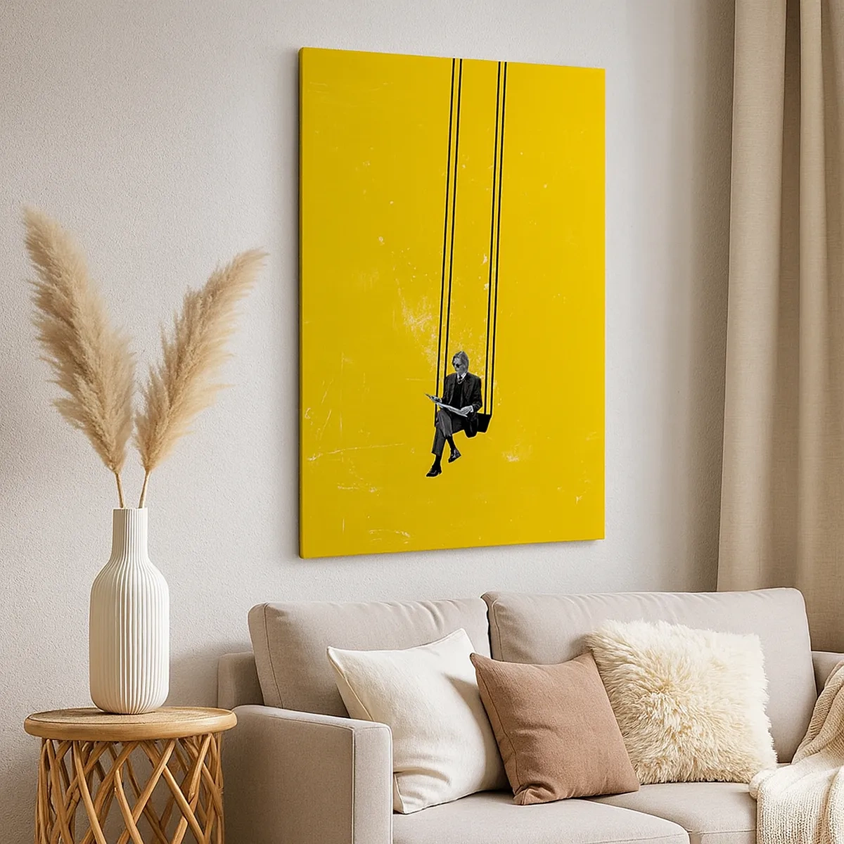 Obraz na plátne - Deň ako každý iný - 50x70 cm