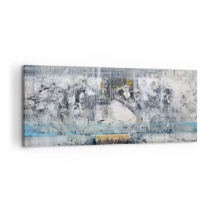 Obraz na plátne - Ako na ľade, tak aj na hrude - 100x40 cm