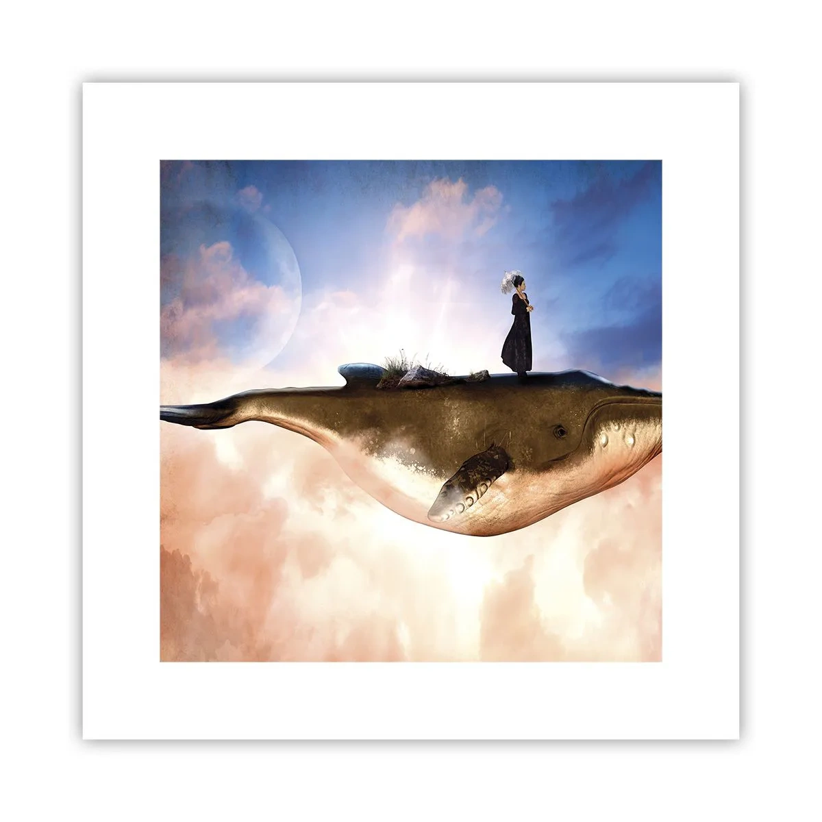 Plagát - Surrealistická cesta - 30x30 cm