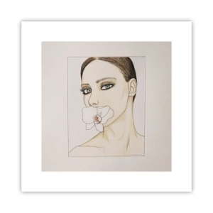 Plagát - Symbol elegancie a krásy - 30x30 cm
