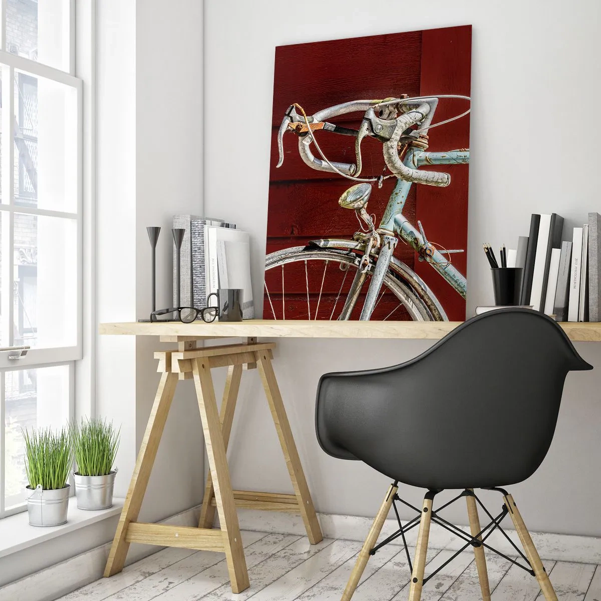 Obraz na skle - Stvorený pre víťazstvo - 50x70 cm