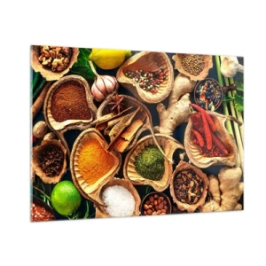 Obraz na skle - Vezmi si, čo chceš - 100x70 cm