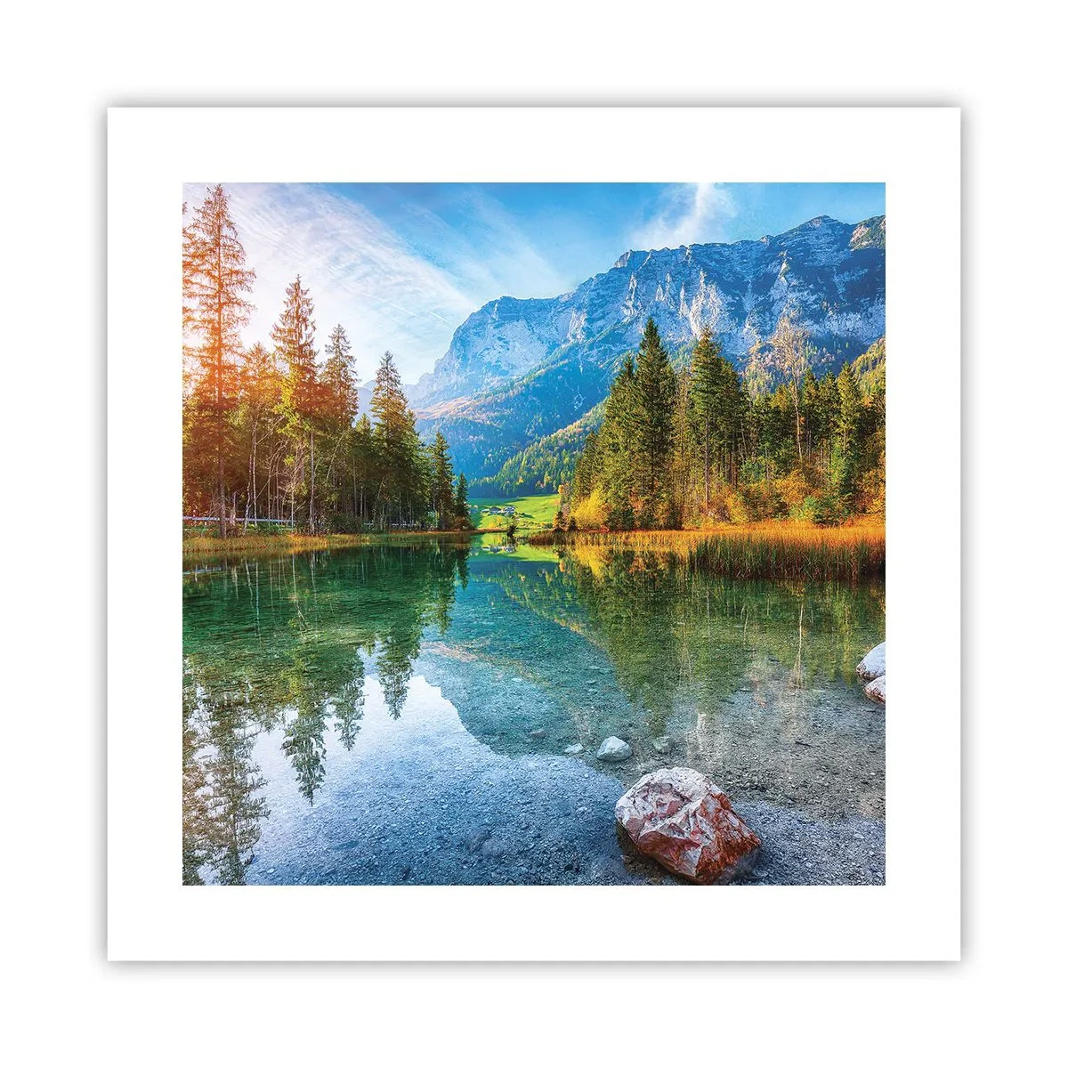 Plagát - Nežnosť jesene - 40x40 cm