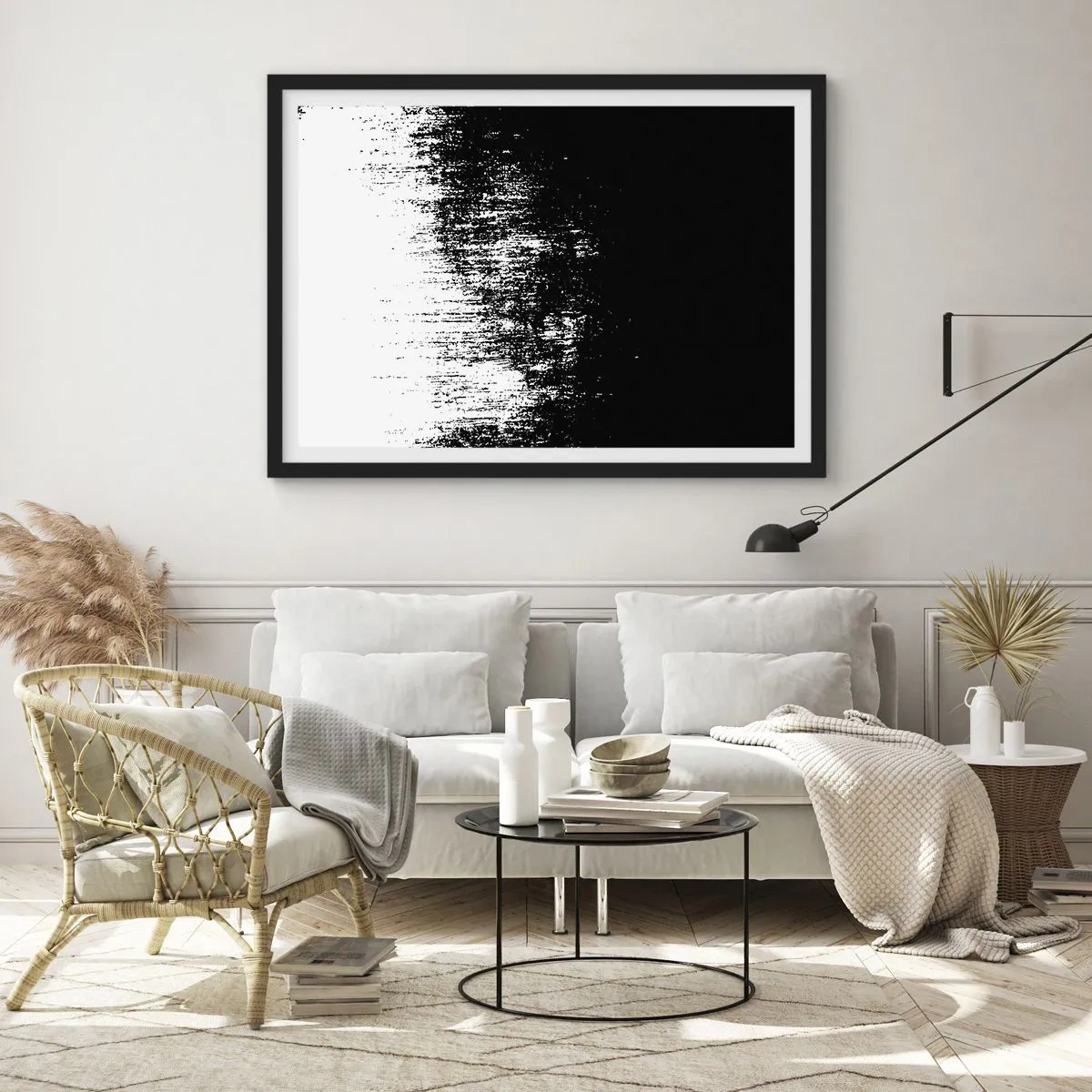 Plagát v čiernom ráme - Víťazom sa stáva... - 100x70 cm