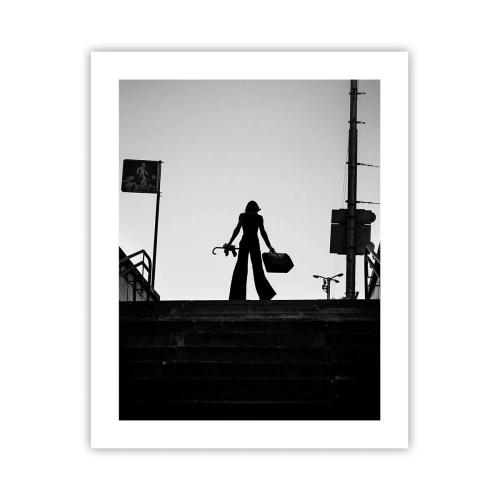 Plagát - Mestská cesta - 40x50 cm