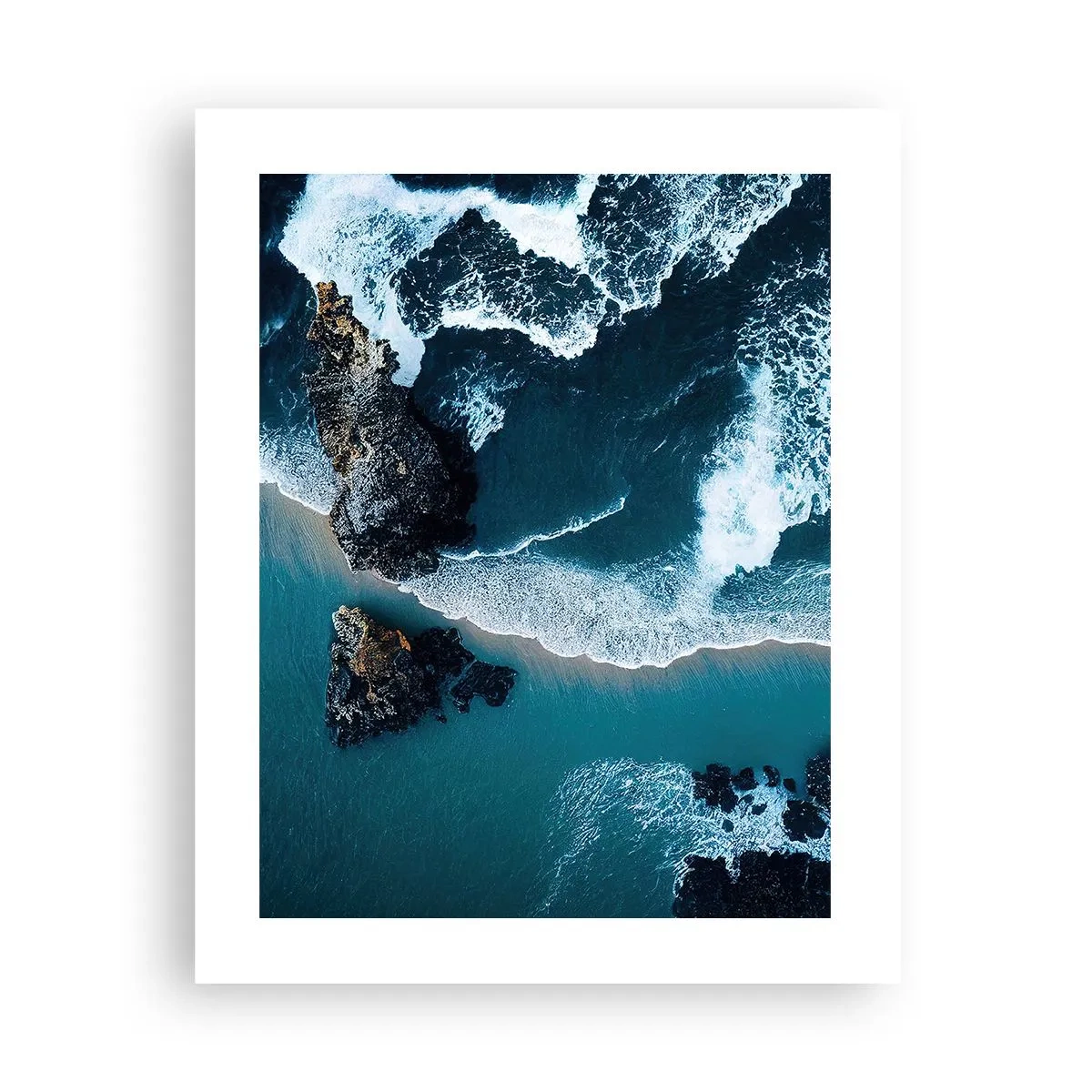 Plagát - Zahalené do vĺn - 40x50 cm