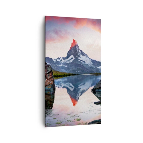 Obraz na plátne - Srdce hôr je vrelé - 45x80 cm