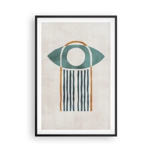 Plagát v čiernom ráme - Znaky a rituály - 61x91 cm