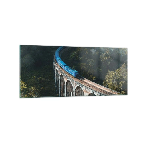 Obraz na skle - Príťažlivosť prírody - 120x50 cm