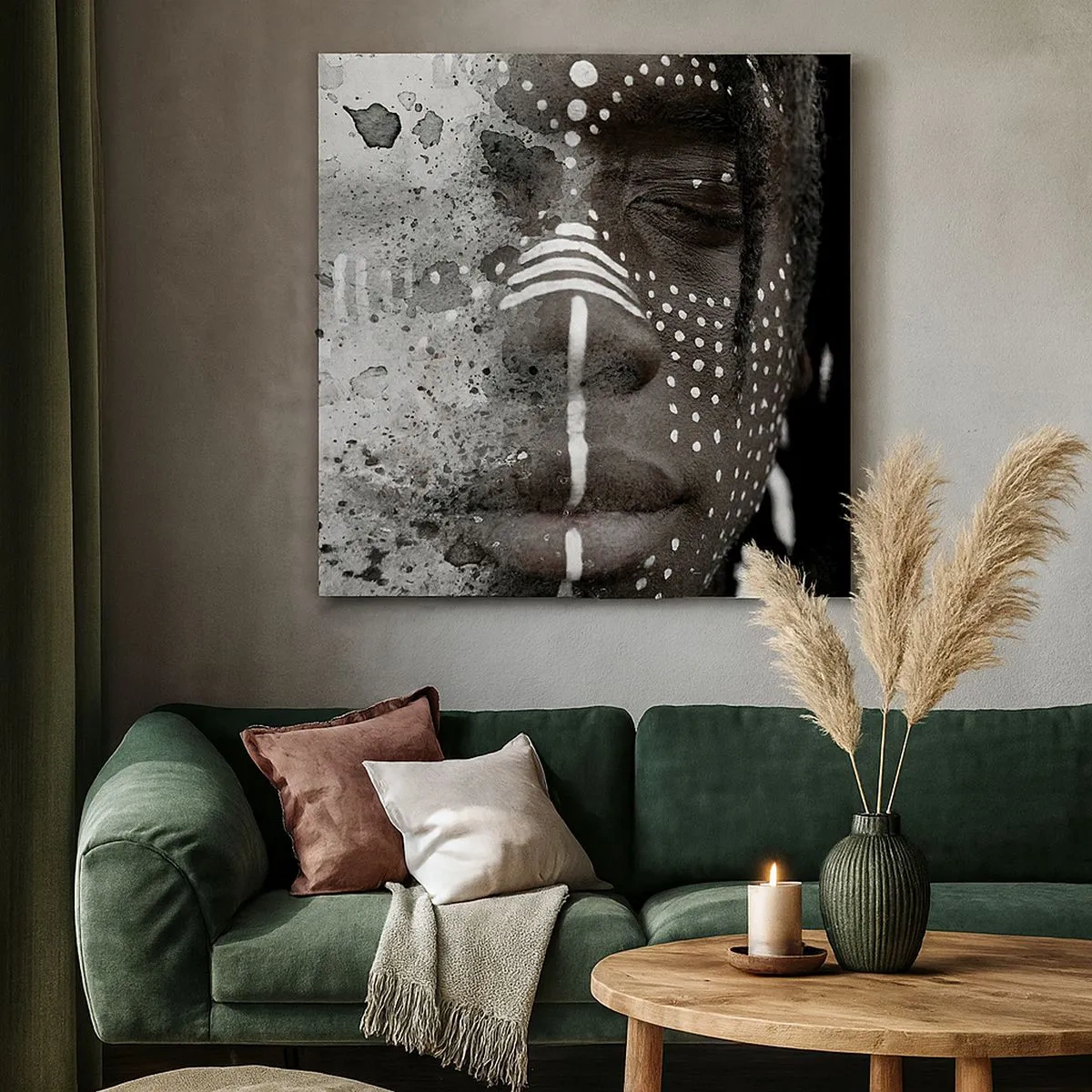 Obraz na plátne - Objav pôvodného ducha - 30x30 cm