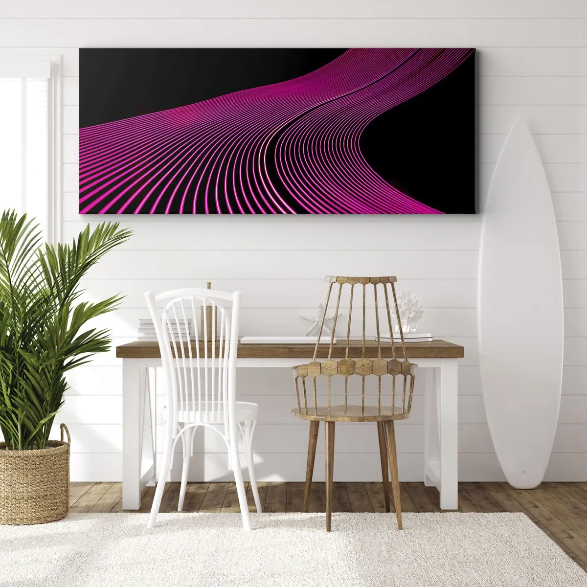 Obraz na plátne - Bulvár svetla - 160x50 cm