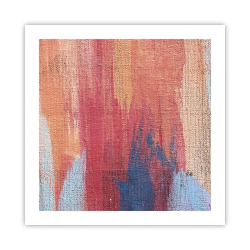 Plagát - Stekať dúhou - 50x50 cm