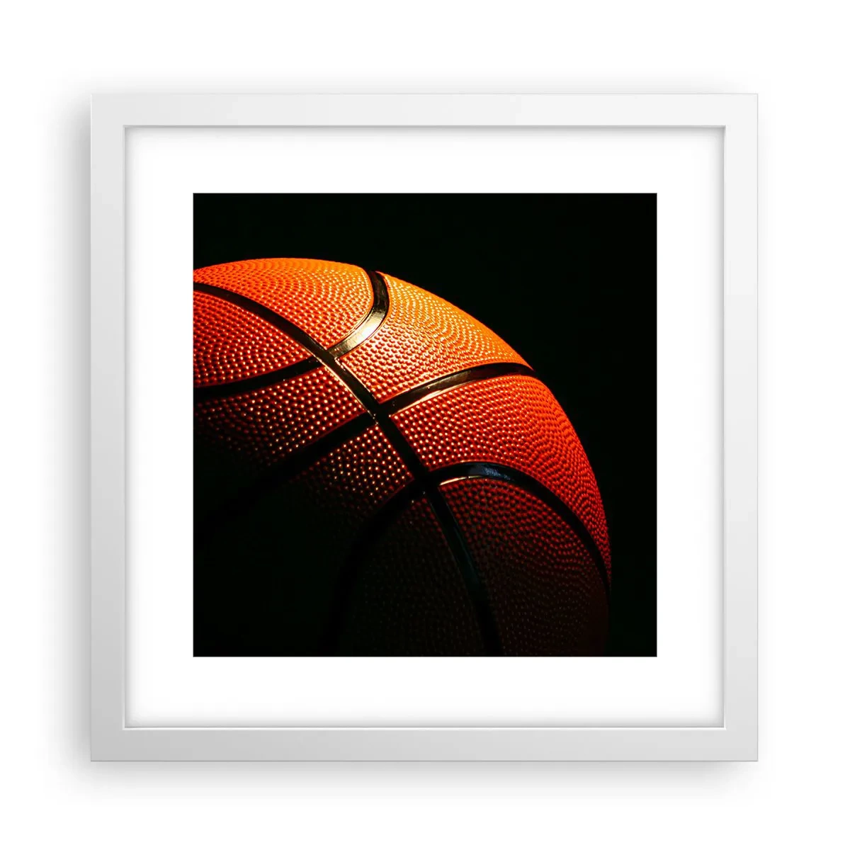 Plagát v bielom ráme - Krásna ako planéta - 30x30 cm