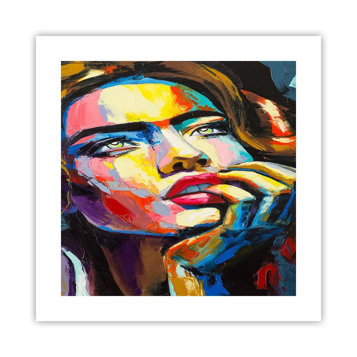 Plagát - Sny, ako vtáky letia oblohou - 40x40 cm