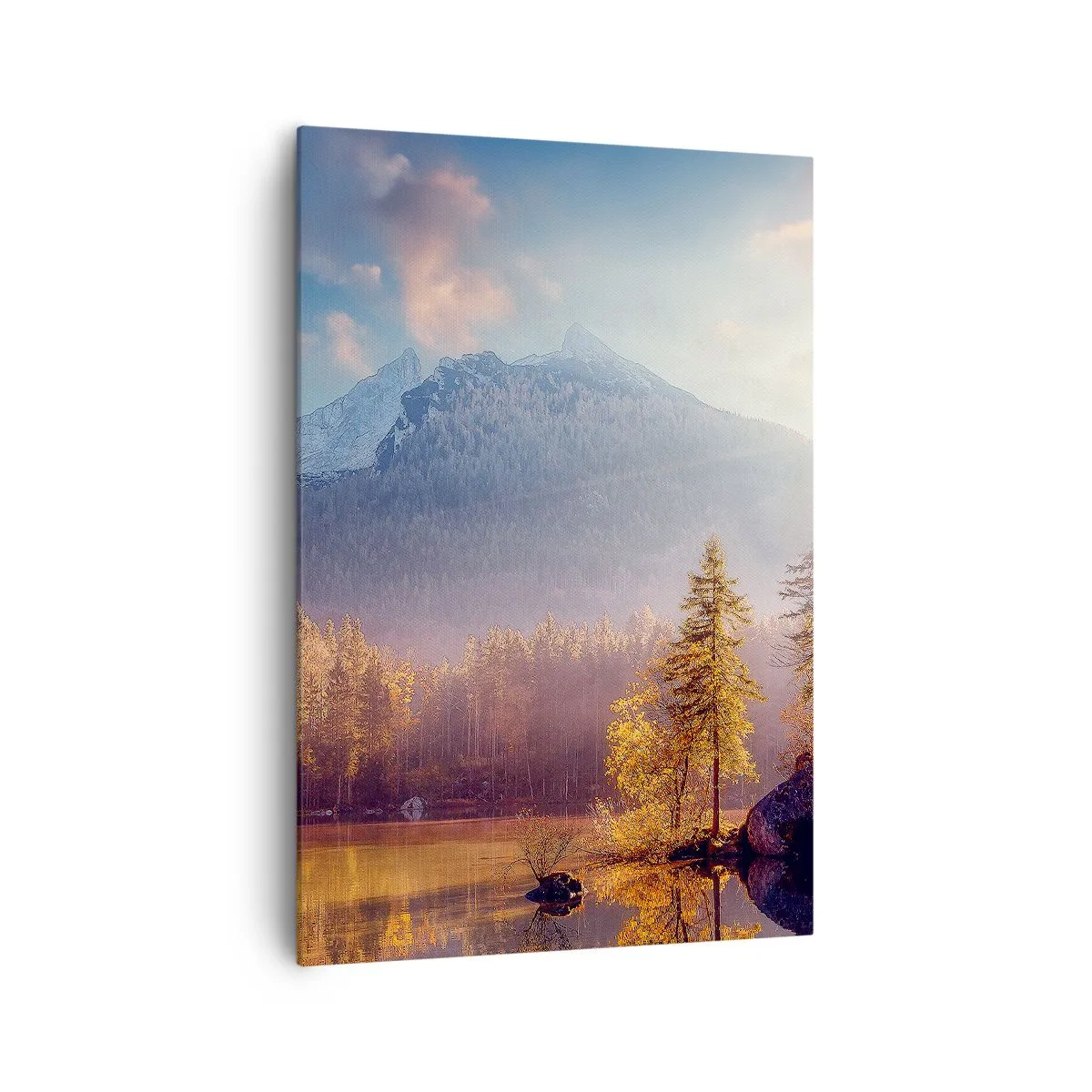 Obraz na plátne - V horách a údoliach - 70x100 cm