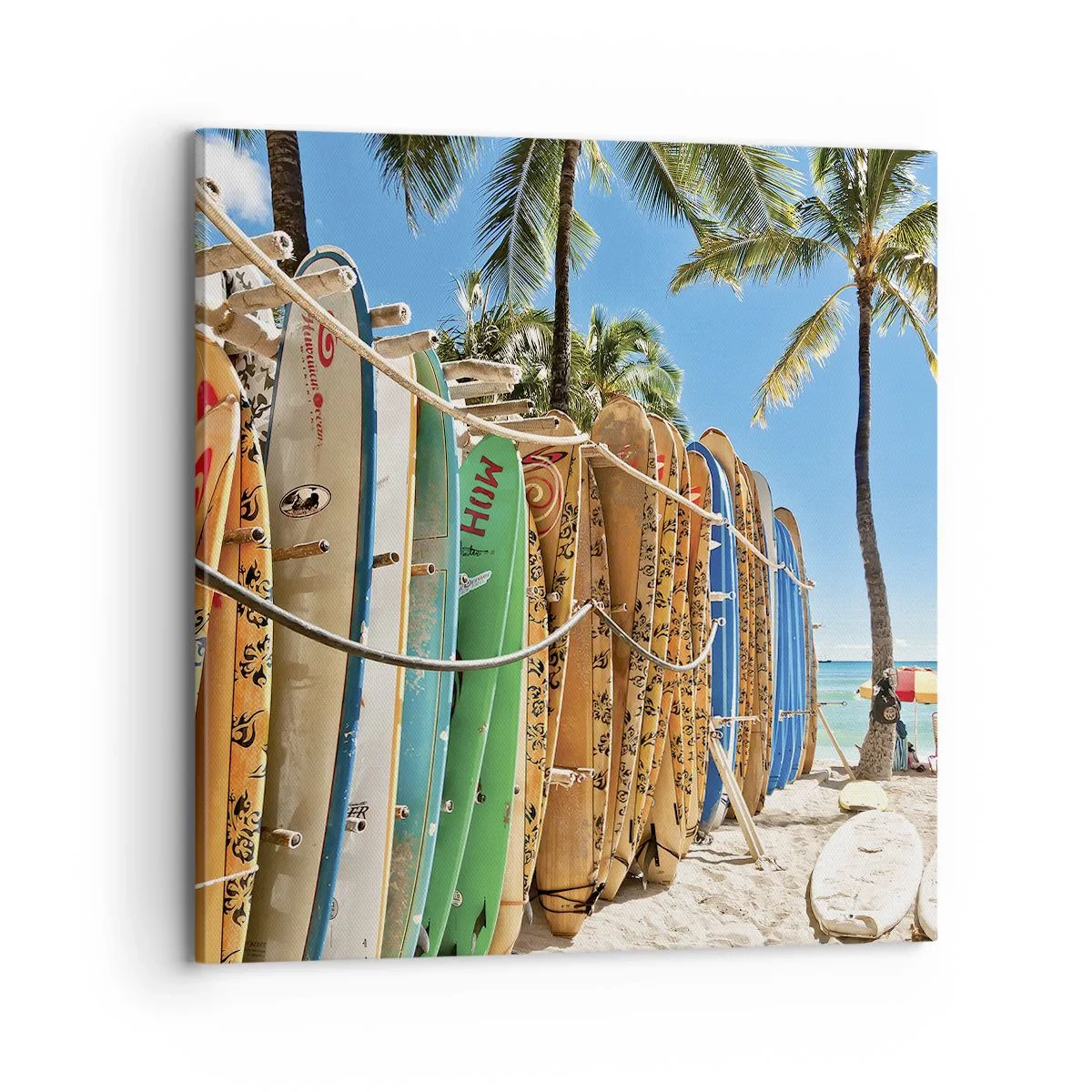 Obraz na plátne - Slnečná zábava - 70x70 cm