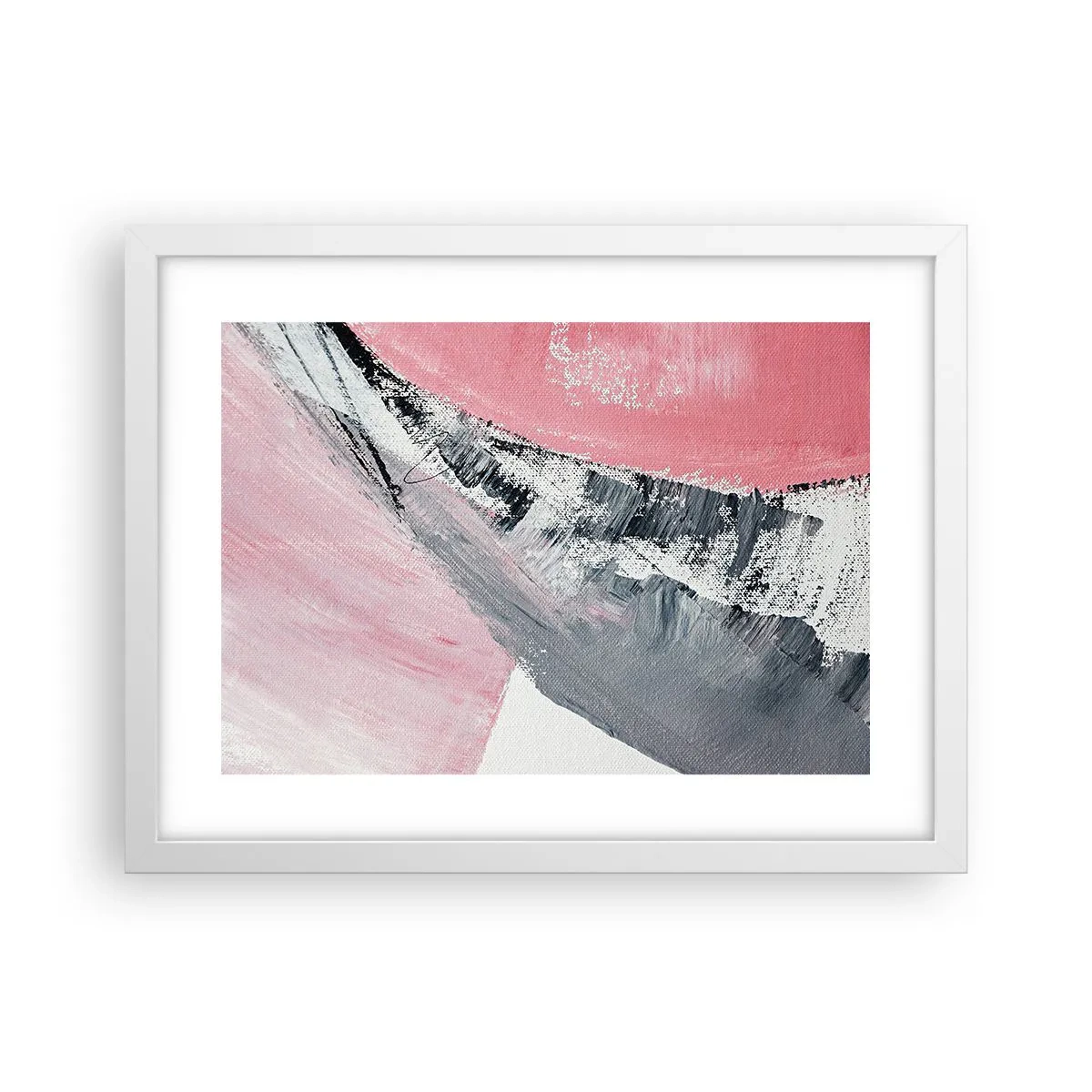 Plagát v bielom ráme - Zladená kompozícia - 40x30 cm